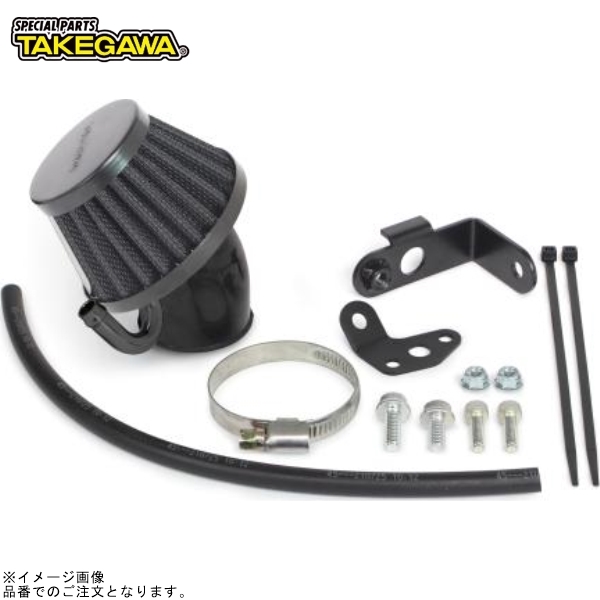 SP武川 03-01-0037 エアフィルターキット(ノーマルスロットルボディー用)ブラック拍卖