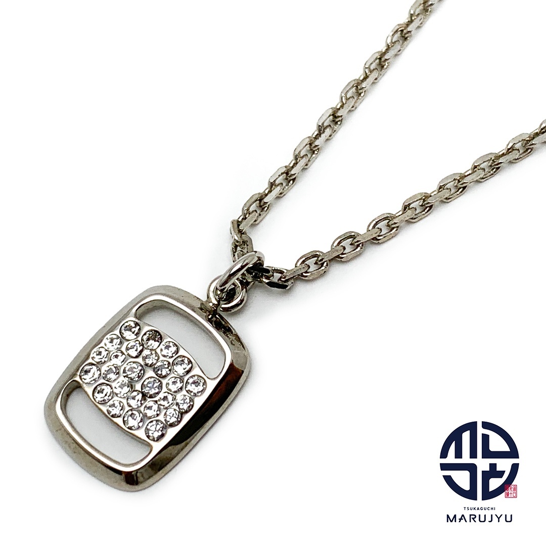 Ferragamo フェラガモ ラインストーン ヴァラ ネックレス アクセサリー レディース ※ポスト投稿でのご発送になります。拍卖