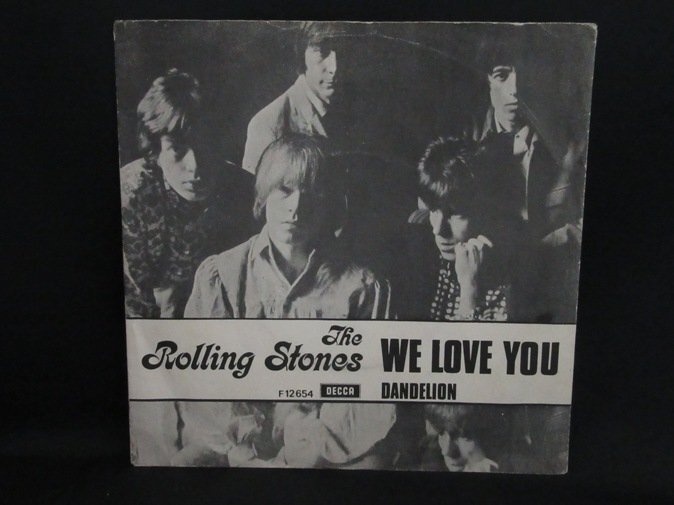 7インチ★ROLLING STONES★We Love You UK Decca オリジナル PS付 エキスポート拍卖