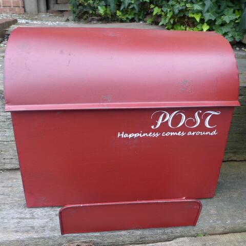 アンティーク調 アイアンメールボックスR M7054 郵便ポスト 郵便受け メールボックス MAIL BOX拍卖