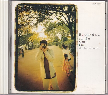 CD 池田聡 Saturday, 11:30 a.m.拍卖