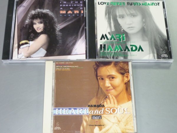 CD 浜田麻里 アルバム3枚セット IN THE PRECIOUS AGE/LOVE NEVER TURNS AGAINST/Heart and Soul拍卖