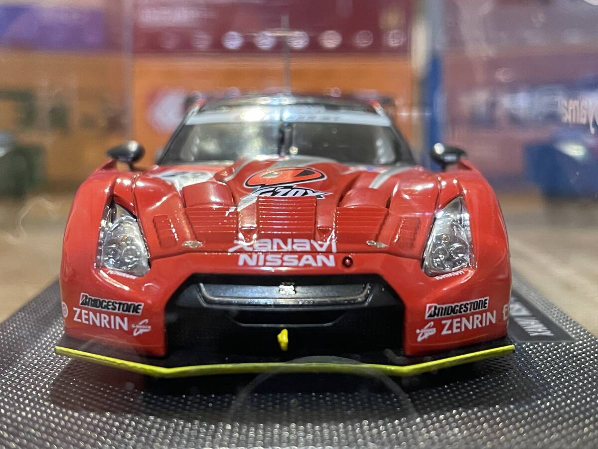 ◆2008年優勝車 #23 AUTOBACS SUPER GT 【XANAVI NISMO GT-R 】Champion car 絶版品#日産 #スカイライン #EBBRO 44200 即決で送料OFF拍卖