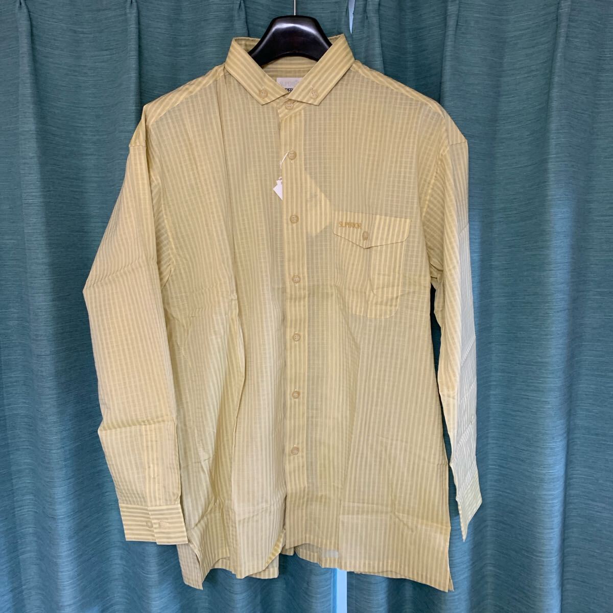メンズ SUPERIOR 長袖シャツ サイズLL拍卖