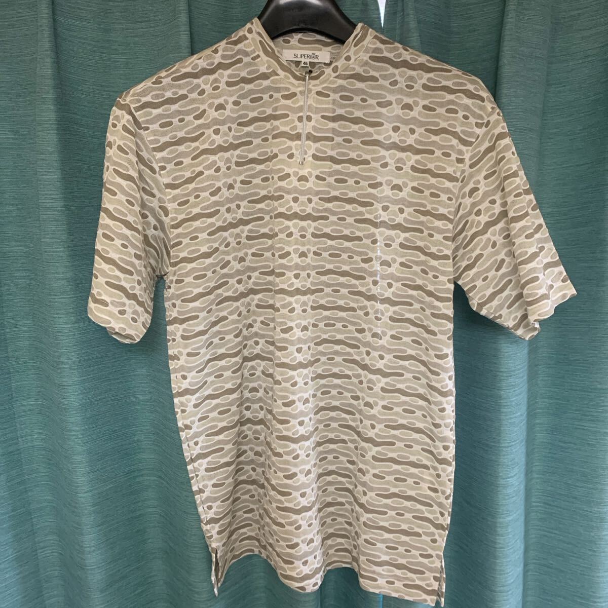 SUPERIOR 半袖 ハーフジップ サイズM拍卖