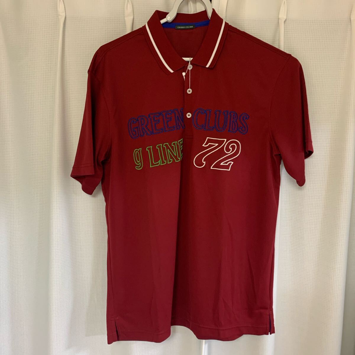 メンズ GREEN CLUB サイズ50 半袖ポロシャツ ゴルフ ポロシャツ 半袖 ゴルフウェア拍卖