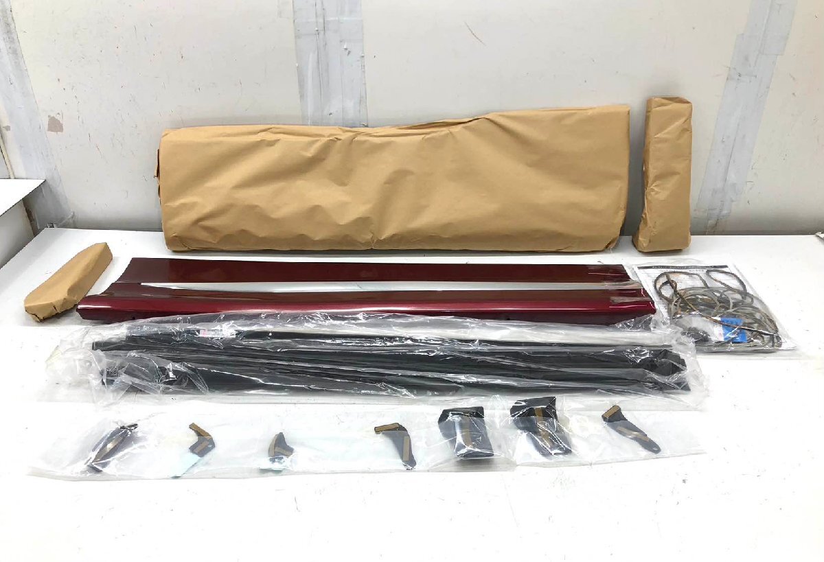 ♪モデリスタ♪アルファード/ヴェルファイア 30系 純正 サイドスカート 右側のみ D2614-45910(G70-6m)拍卖