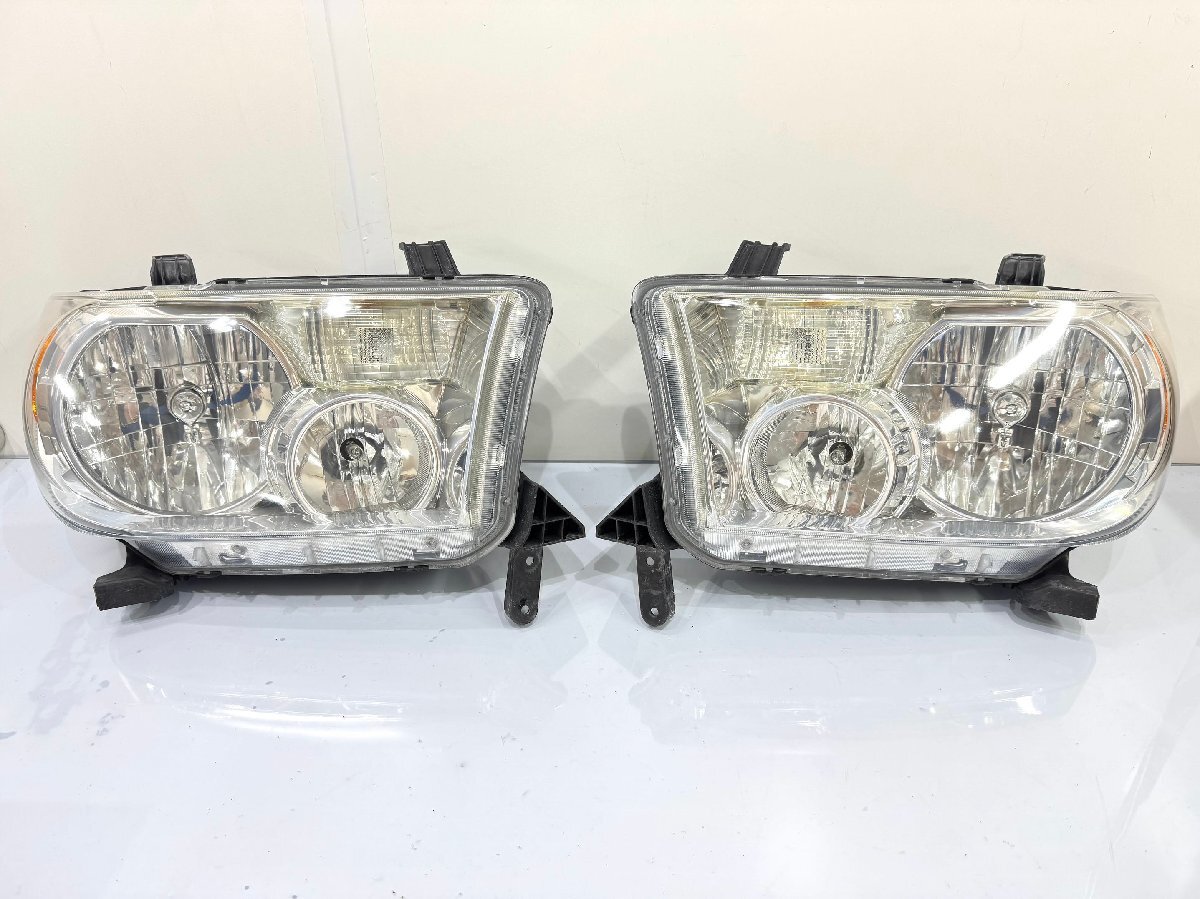 タンドラ 2007~2013 純正ヘッドライト左右セット AHR17PP3Y2 (Z24-45)拍卖