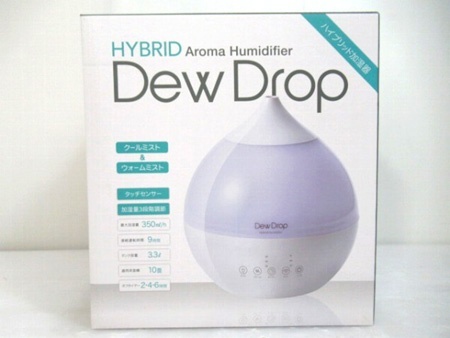スリーアップ ハイブリッド加湿器 デュードロップ DewDrop L 3.3L ホワイト 2021年製 中国製 美品中古■拍卖