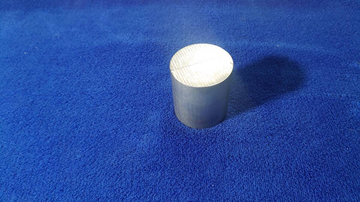 チタン合金 6-4 丸棒 残材 D:45mm L:50mm拍卖