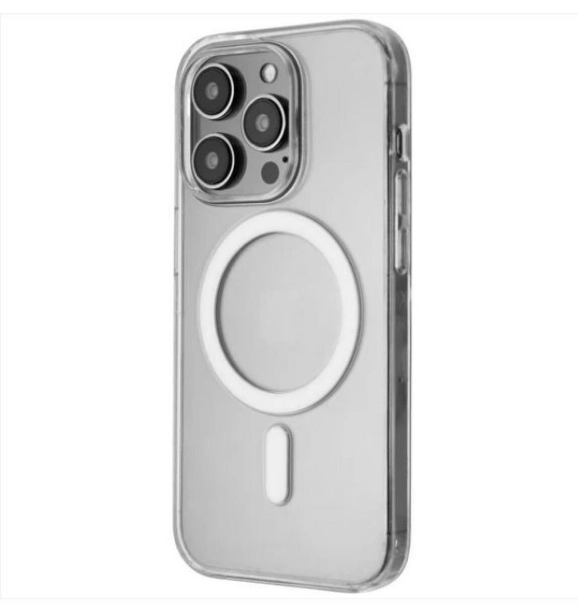 iPhone15Pro ケース クリア衝撃吸収 MagSafe クリアケース Apple カバー クリア 拍卖