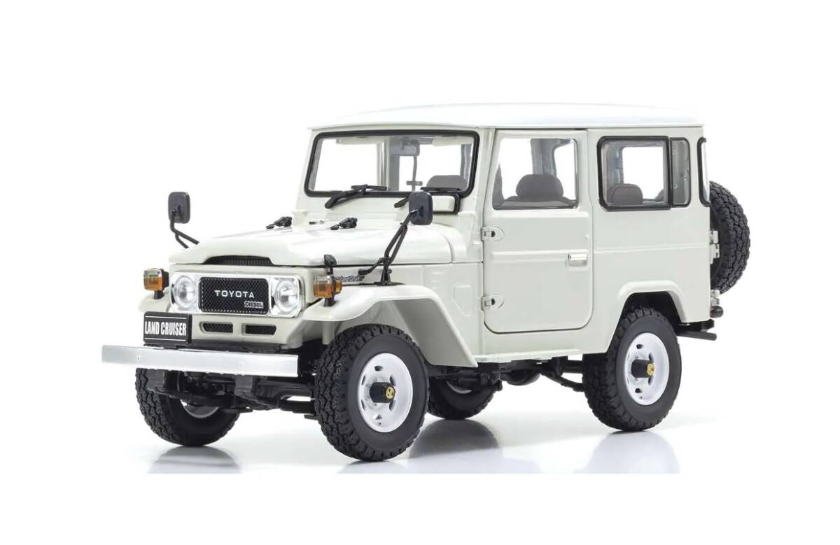 ◆新品未使用◆ 京商オリジナル 1/18 トヨタ ランドクルーザー 40 バン ホワイト拍卖