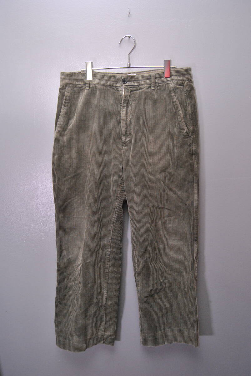 C.P.COMPANY コーデュロイトラウザー シーピーカンパニー パンツ グレー オリーブ 50拍卖