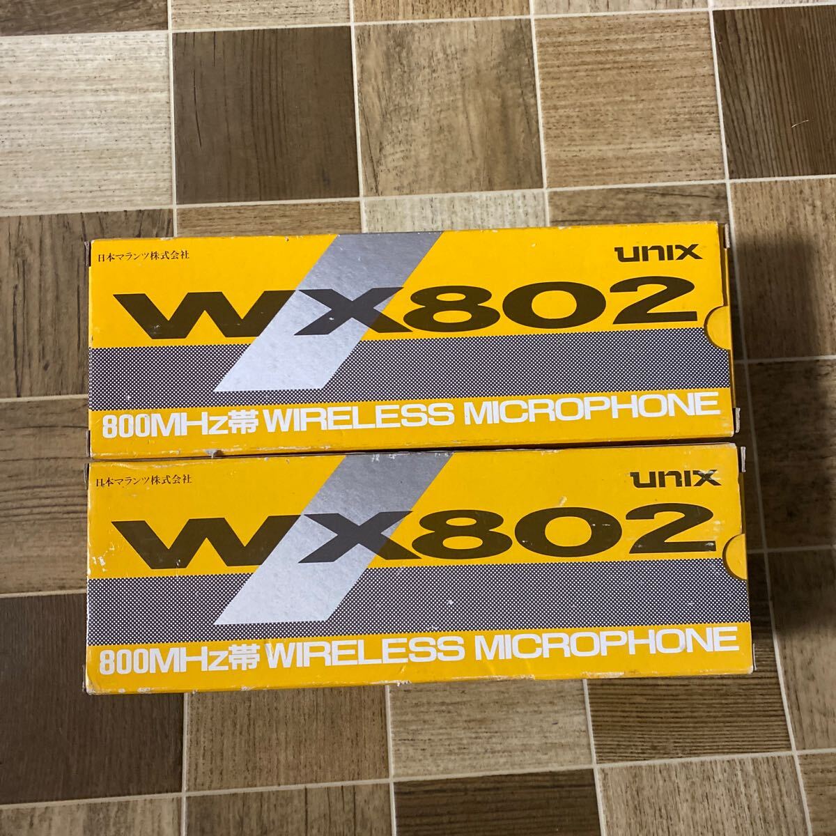 未使用 マランツ マイク 2本セット ワイヤレス WX802拍卖