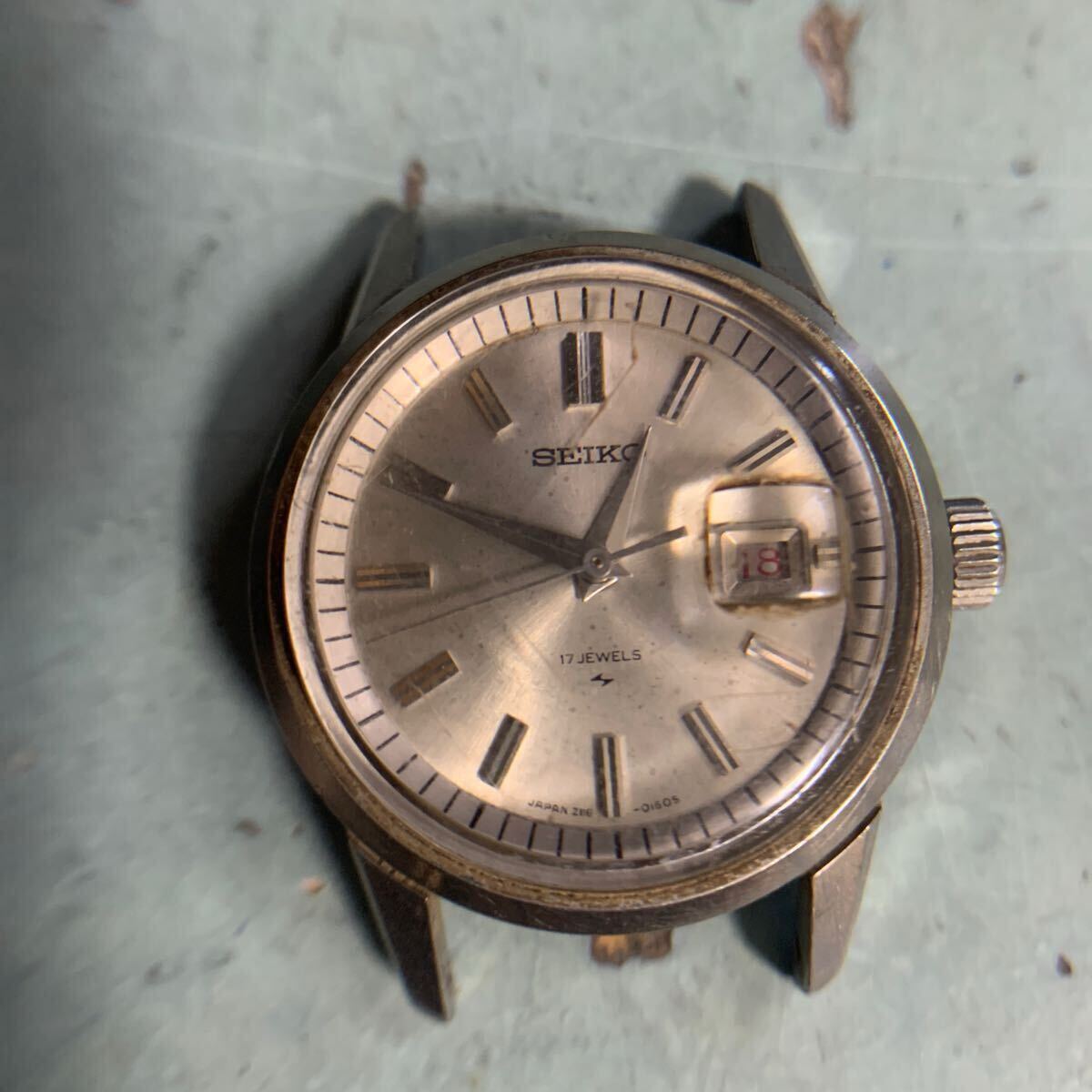 セイコー SEIKO 2118-0230 手巻き 腕時計 レディース ウォッチ シルバー文字盤 (A-2252)拍卖