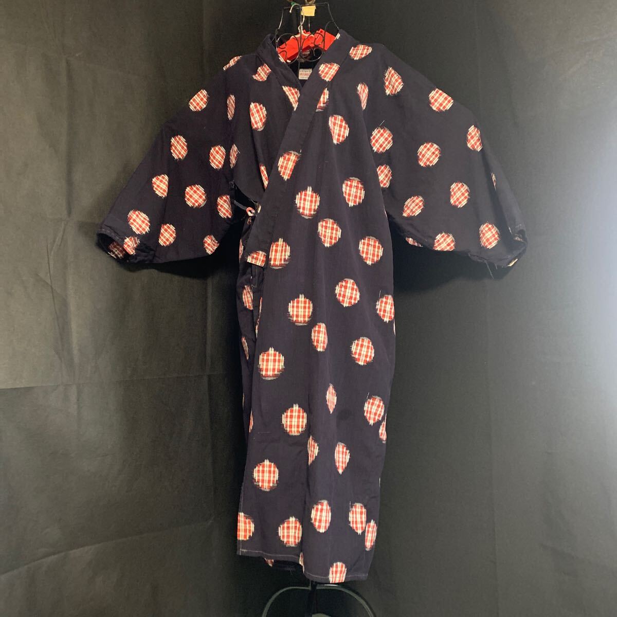 着物 本場久留米絣 國武絣店 あけぼの 藍染 生地 リメイク 素材 ハンドメイド 古布 型染め 絣 手作り パッチワーク カスリ かすり (A-2260)拍卖