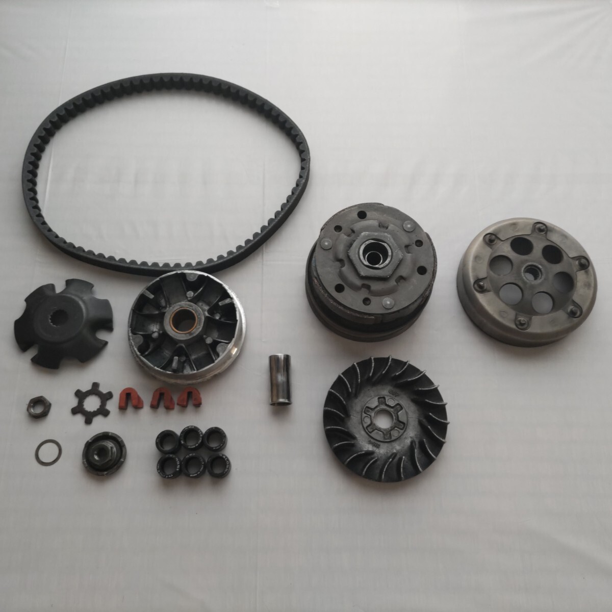 横浜発 グランドアクシス マロッシ 駆動系セット プーリー ベルト クラッチ トルクカム ランププレート SB01J SB06J 5FA Gアク デイトナ拍卖