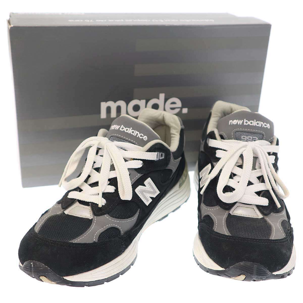 NEW BALANCE ニューバランス M992EB スニーカー ブラック 26cm IT4609NADPV7拍卖