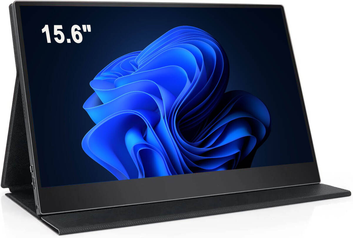 INTENAVI 15.6インチ モバイルモニター 144Hz 1920x1080FHD ゲームモニター 非光沢IPS液晶パネル スイッチ用ディスプレイ 自立型拍卖