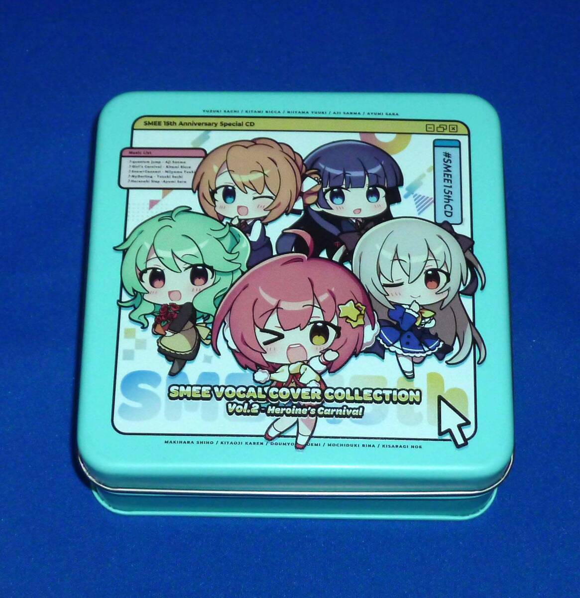SMEE Vocal Cover Collection Vol.2 Heroine’s Carnival 限定版 あじ秋刀魚 北見六花 新山ゆうき 柚木サチ 歩サラ Vol.02拍卖