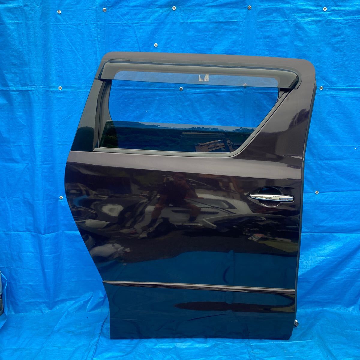 ◆トヨタ ヴェルファイア《ANH20 ANH25 GGH20 GGH25》 純正 リア スライドドア 右 (運転席側) プロテクター付き カラー 3R9 67003-58080◆拍卖