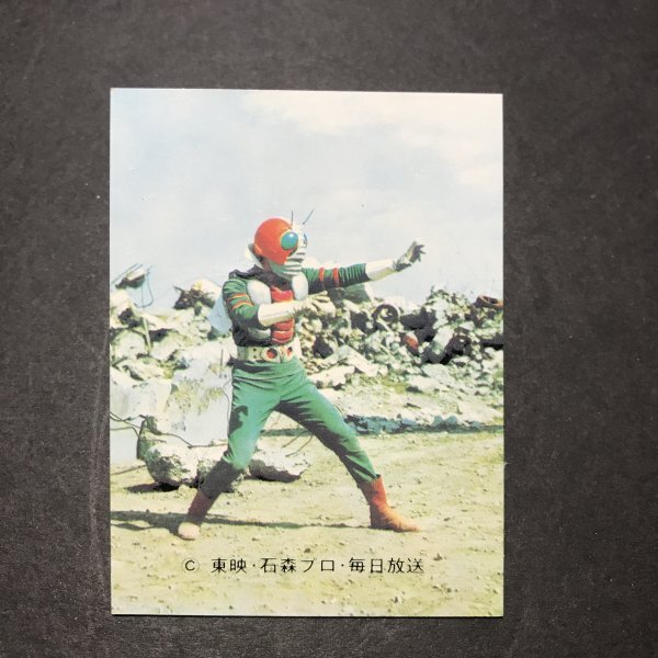 カルビー ミニカード 仮面ライダーV3 161番 YV6 駄菓子屋 昭和 レトロ 放送当時物 -LSB92拍卖