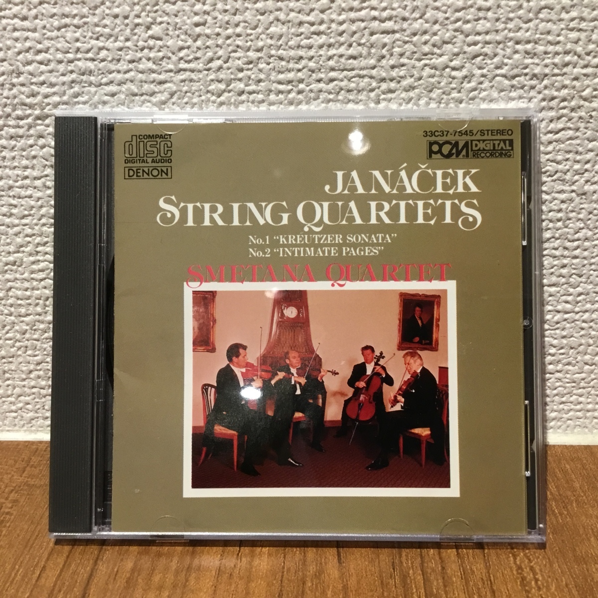 ●スメタナQ. / ヤナーチェク:弦楽四重奏 第1番、第2番 (CD) 33C37-7545拍卖