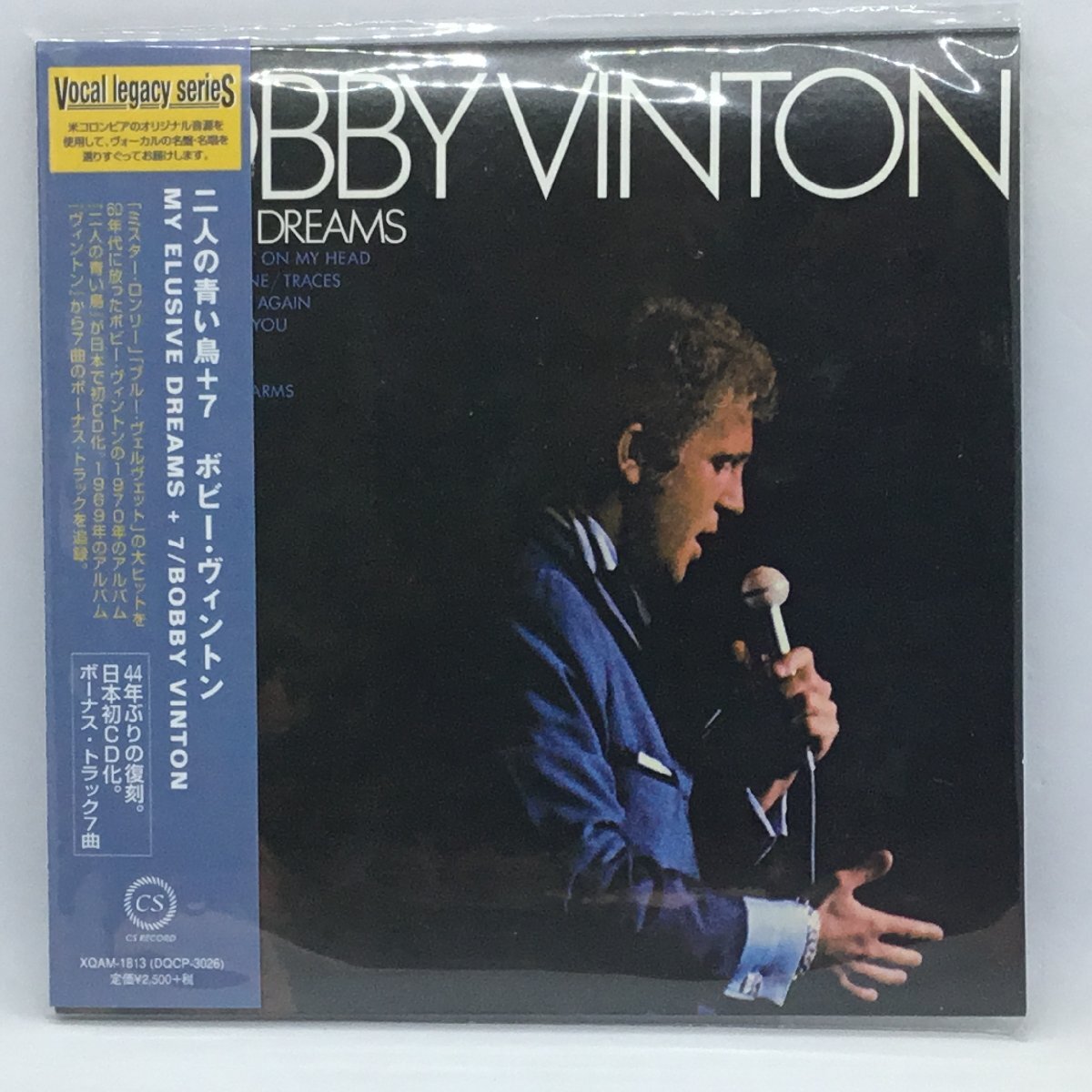 ● 未開封 ◇ ボビー・ヴィントン / 二人の青い鳥 +7 (CD) XQAM-1813 BOBBY VINTON/MY ELUSIVE DREAMS /POP VOCAL/EASY LISTENING拍卖