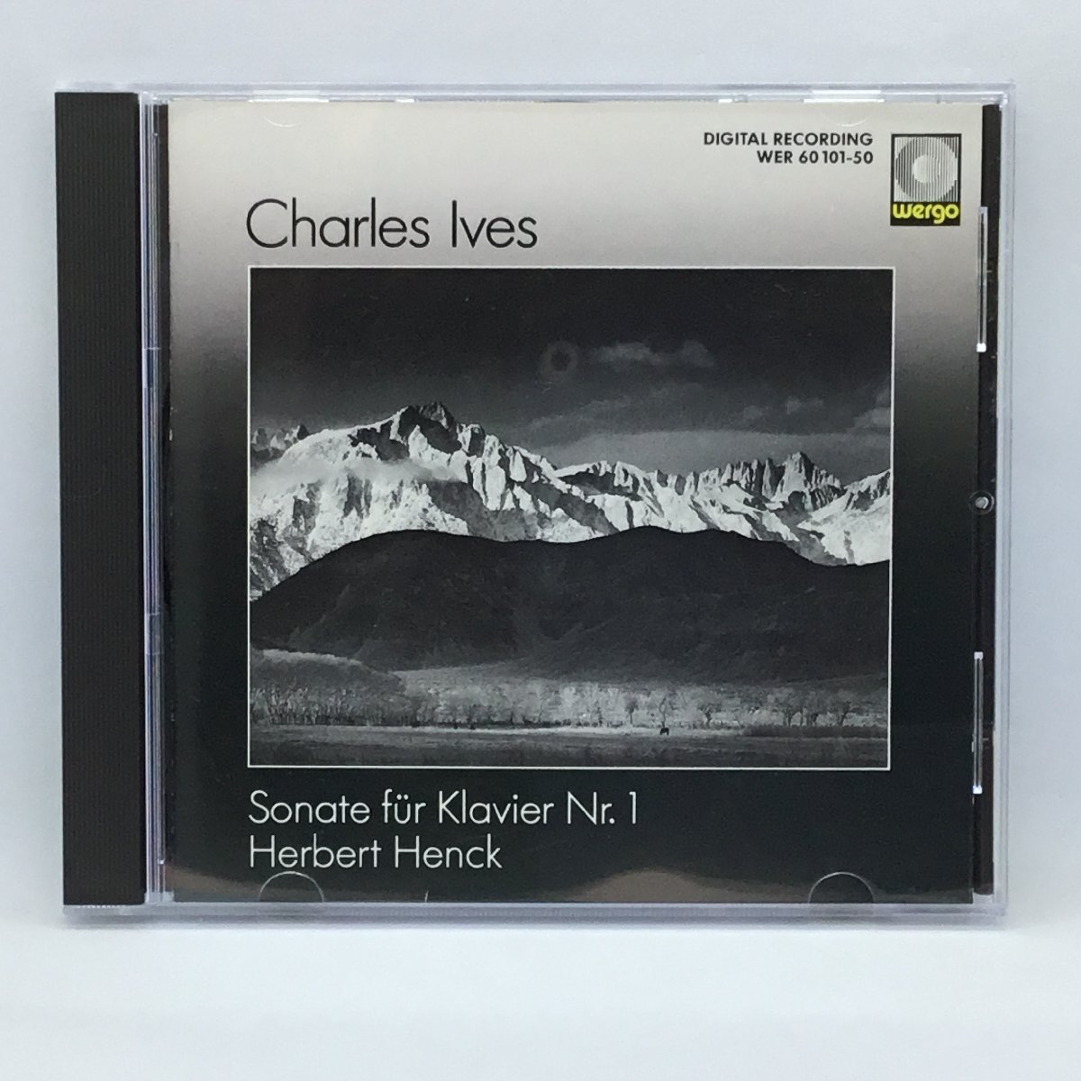 ●HERBERT HENCK / IVES: SONATE FUR KLAVIER NR.1 (CD) WER60101-50 ヘルベルト・ヘンク / チャールズ・アイヴズ:ピアノ・ソナタ第1番拍卖