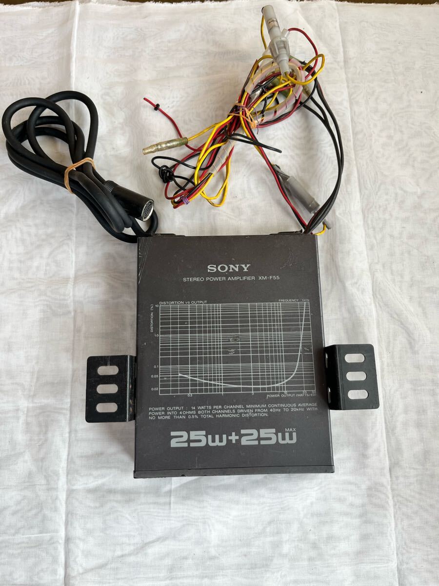 SONY STEREO POWER AMPLIFIER XM-F55拍卖