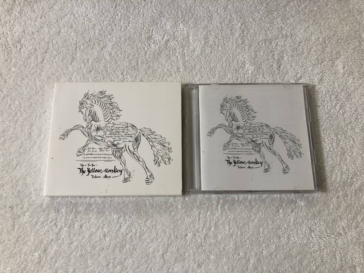 スリーブケース 2CD THIS IS FOR YOU THE YELLOW MONKEY TRIBUTE ALBUM ザ・イエロー・モンキー トリビュート・アルバム 吉井和哉拍卖