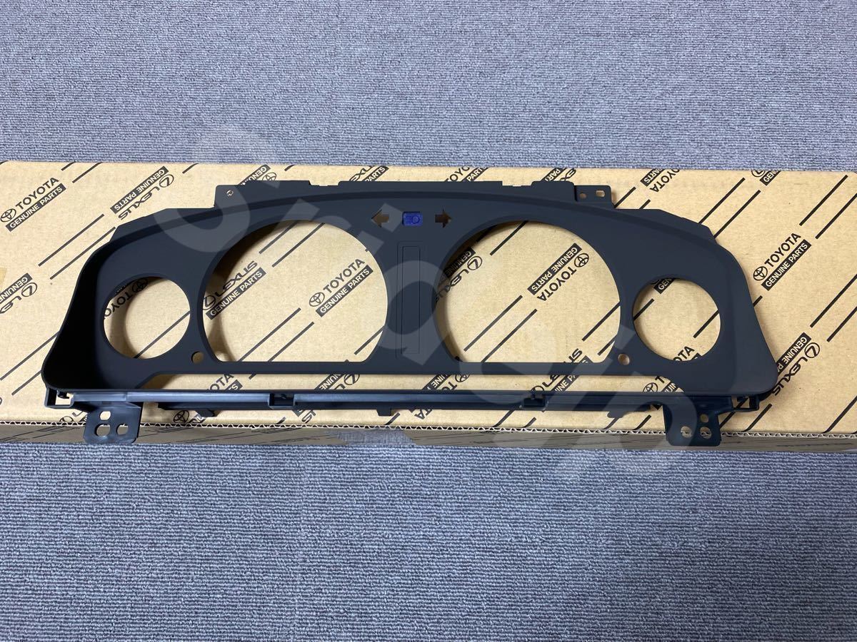 【未使用】トヨタ 純正 JZX100 MT用 メーターベゼル メーターパネル メータープレート マーク2 クレスタ チェイサー TOYOTA 新品拍卖