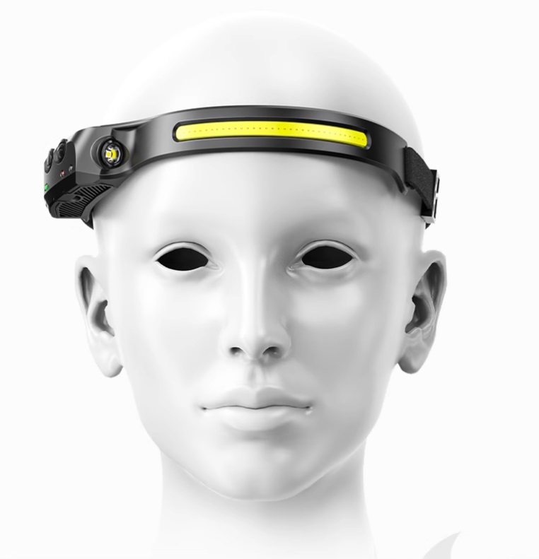 上質新品最強 充電式 ヘッドライト LED ヘッドランプ ライト 自転車 釣り ヘルメット センサーライト 屋外 センサー 懐中電灯拍卖