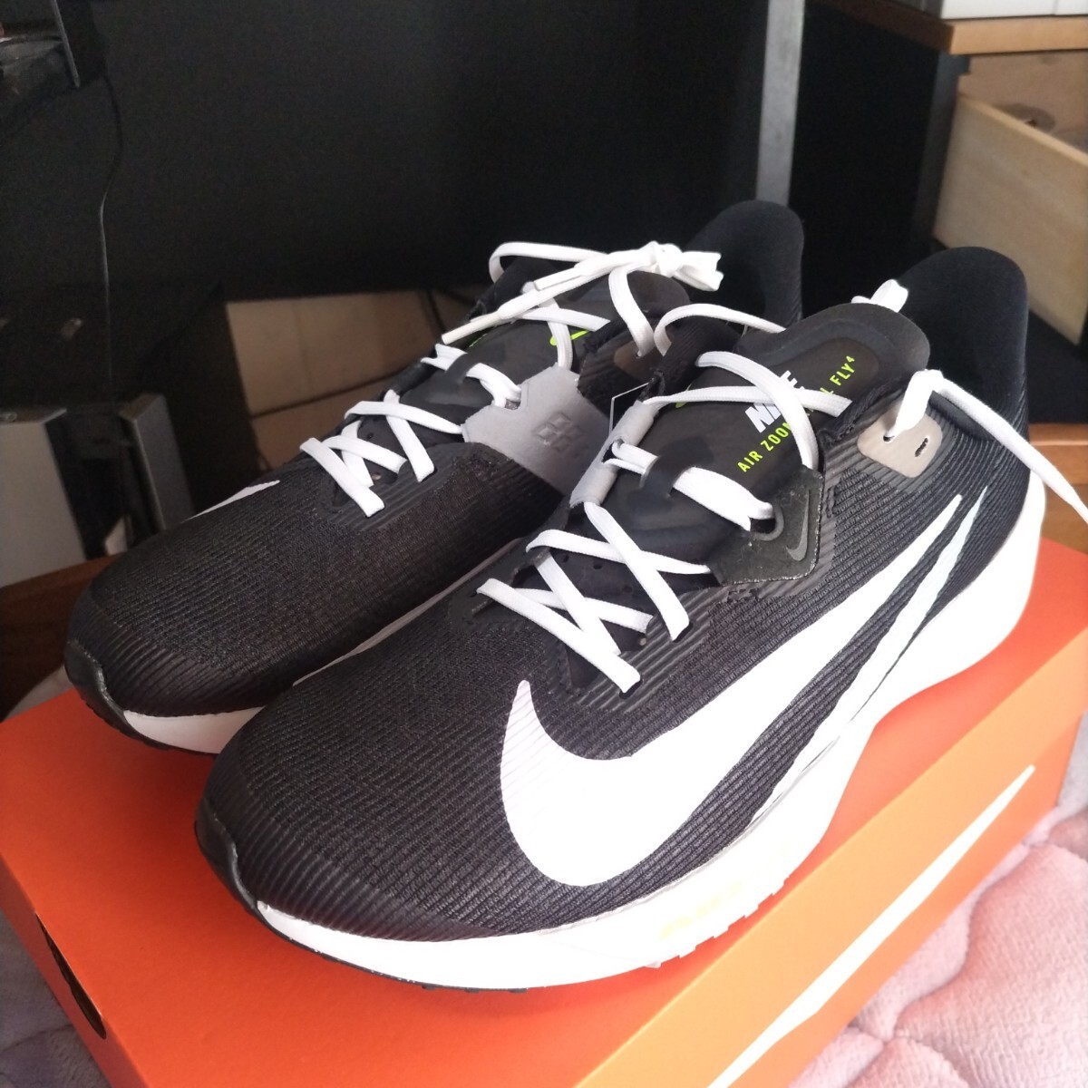 ■新品■ナイキ エア ズーム ライバル フライ 4 ブラック ランニングシューズ FV6040-001 25.0cm拍卖