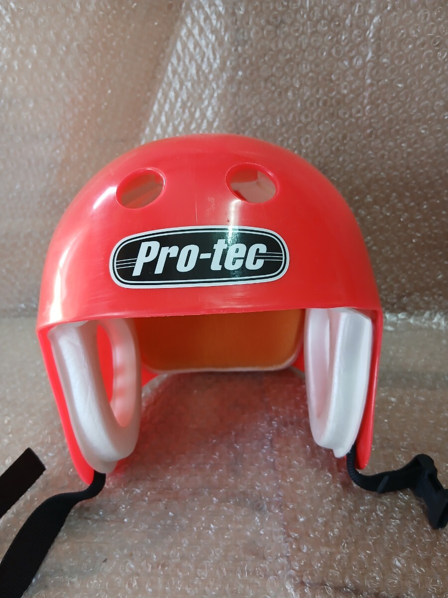 レッドピンク プロテック ビンテージ USA製 スケートボード ヘルメット bmx クラシック フルカット オールドスクール レトロ 拍卖