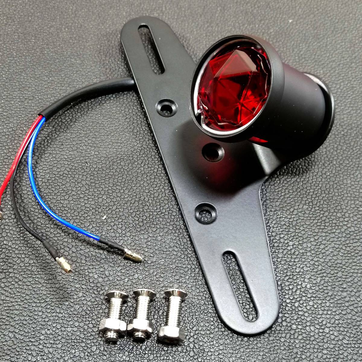 アーリー テールランプ 12V LED ダイヤレンズ ミニ ハーレー チョッパー ボバー SR ドラスタ エストレア カフェレーサー カスタム 2拍卖