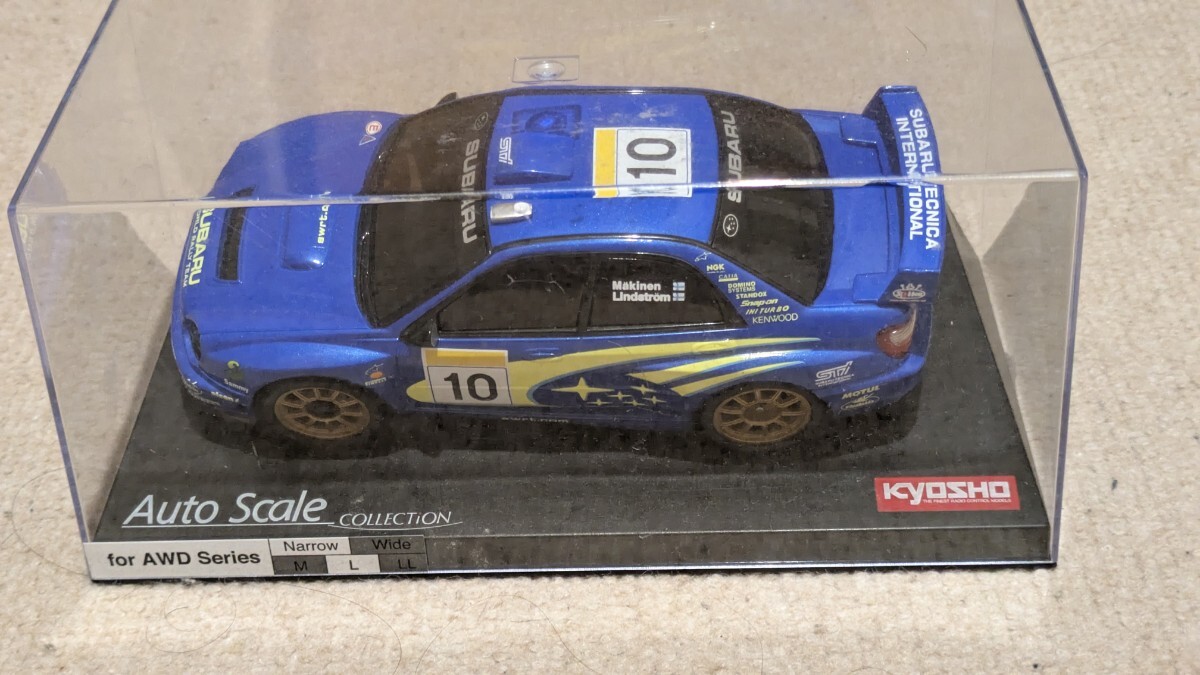 京商 KYOSHO ミニッツ オートスケールコレクションASC MR-03N-RM スバル インプレッサ WRC 2002 MZP143WR拍卖