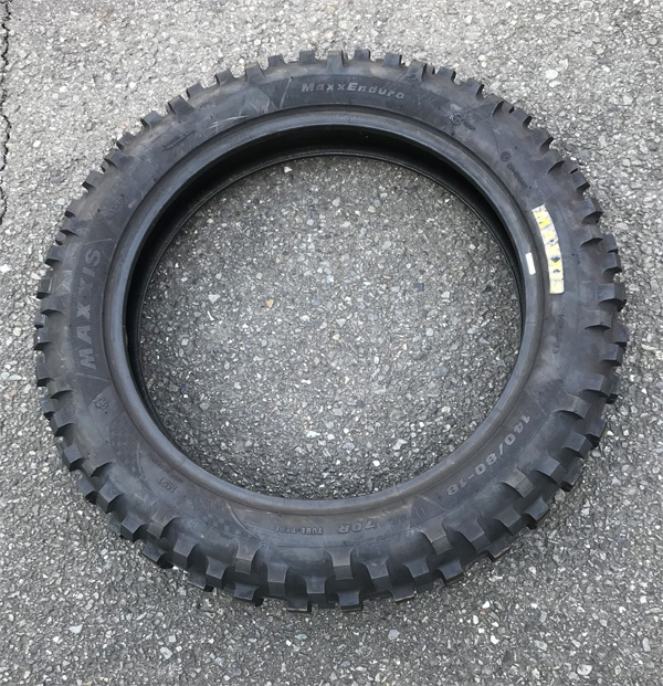 MAXXIS マキシス140/80-18 70R MaxxEnduro M7324 TT FIM エンデューロ バイクタイヤ 21年製拍卖