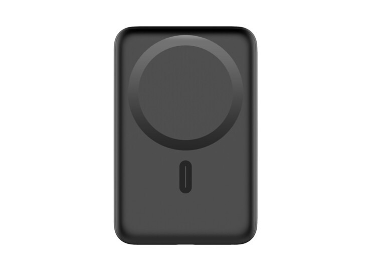 モバイルバッテリー マグネット式ワイヤレス充電対応 10000mAh LAZOS(ラソス)L-MBMG10-BK/3461 ブラックx1本 モバイル充電器/送料無料拍卖