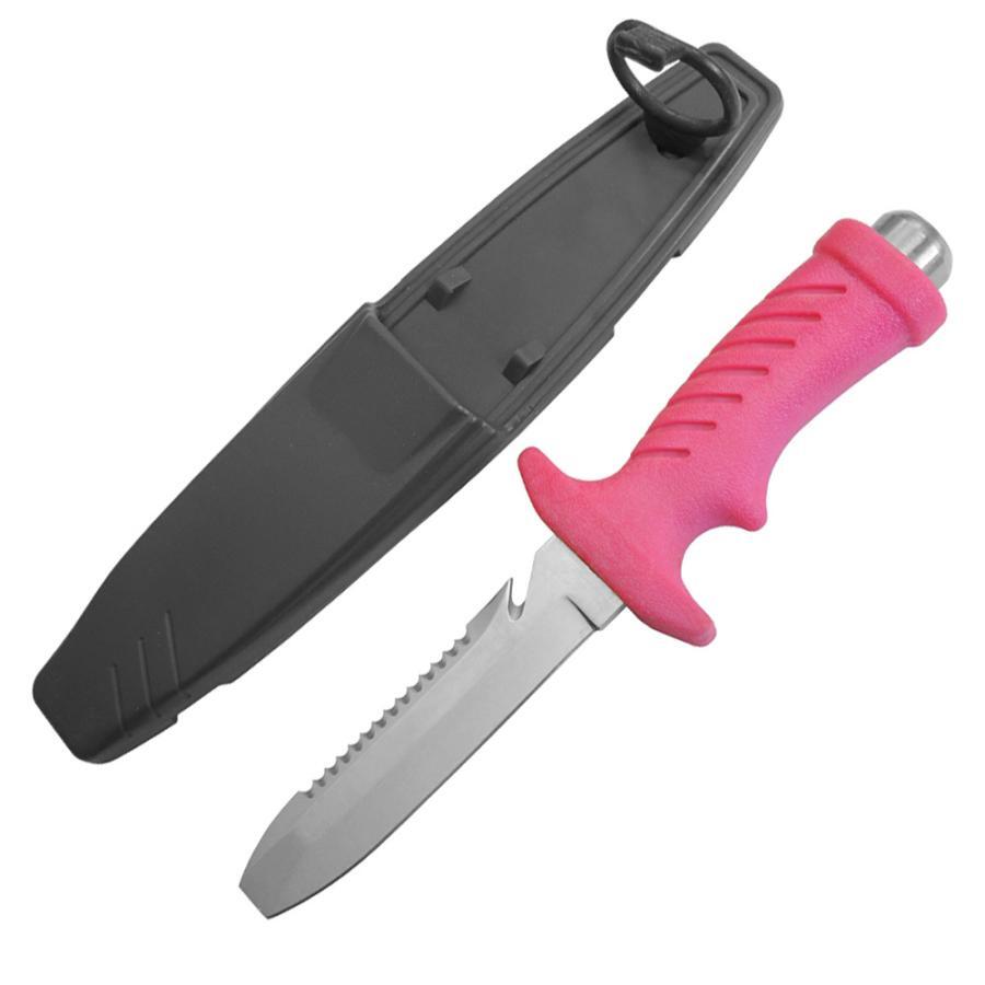 ダイビングナイフ ダイバーナイフ モレーダイブ ピンク 1058拍卖