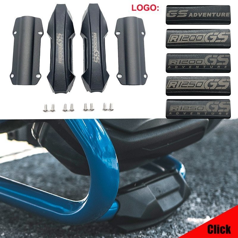 BMW R1250GS R1200GS ADV 冒険 GSA F800GS F850GS オートバイクラッシュバーバンパーエンジンガードプロテクター装飾ブロック 25 ミリメー拍卖