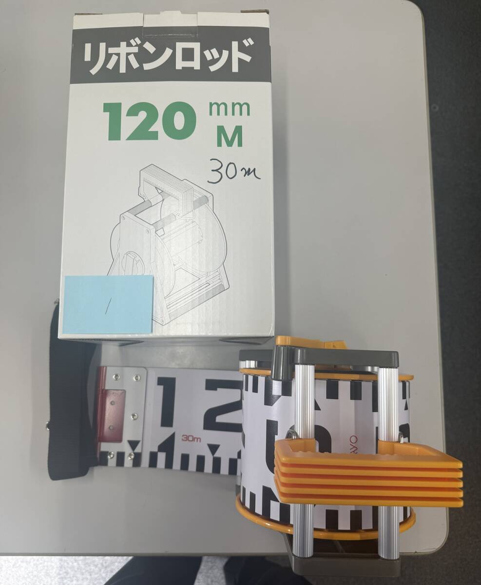 【新品・未使用品】ヤマヨ(YAMAYO) リボンロッド両サイド120E-1 30m ケース付き 1拍卖