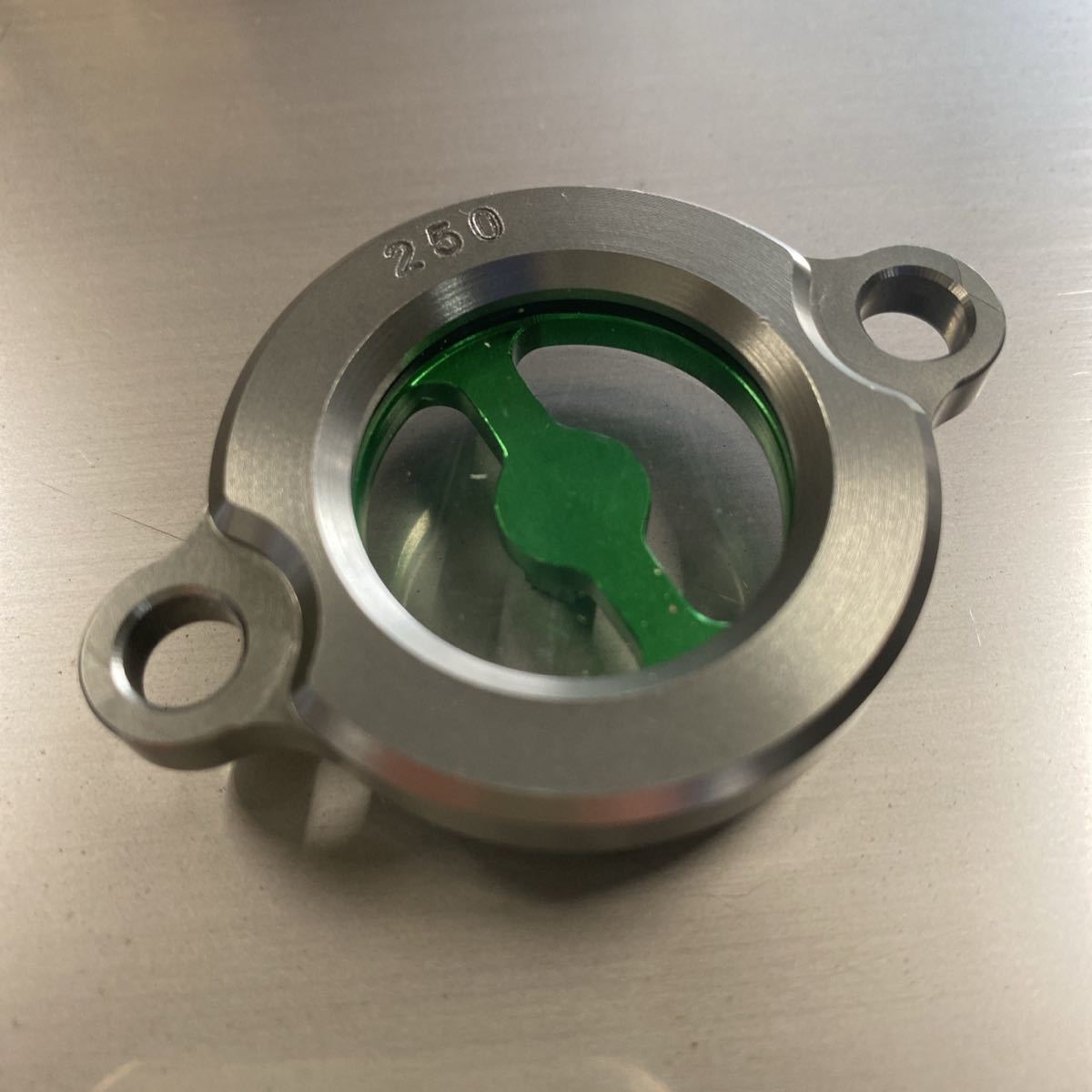 カワサキ KX250 KX250F 透明オイルフィルターキャップ 05〜26年 新品未使用 送料込み拍卖