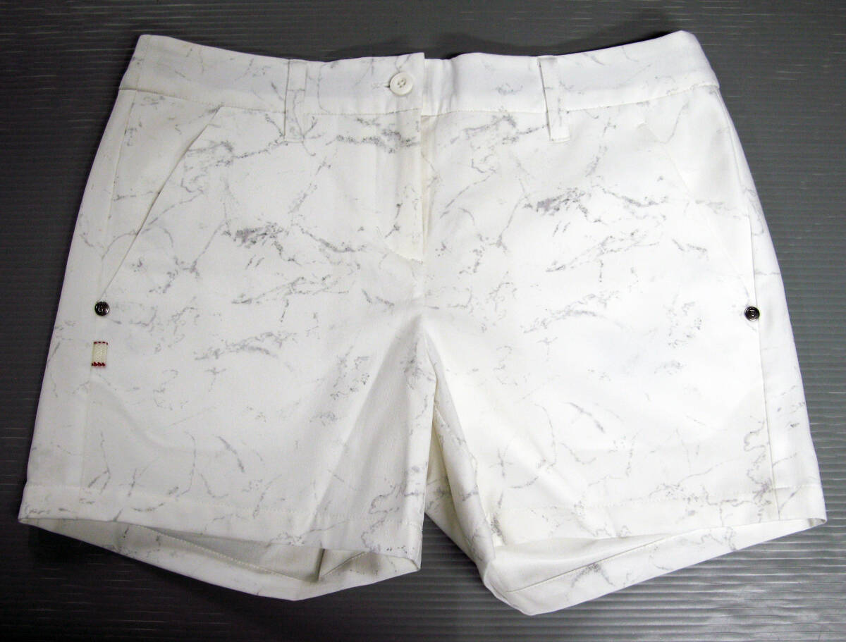 送料無料 BRIEFING GOLF SAMPLE WOMEN'S SHORT PANTS S BRAND NEW ブリーフィング サンプル品 レディース ショート パンツ S 白 未使用拍卖