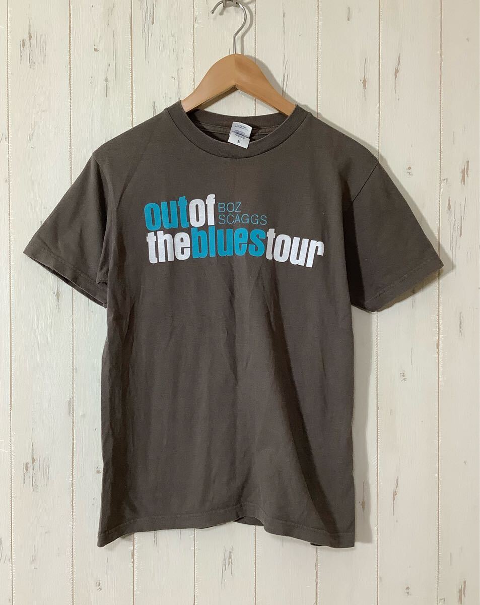 す1678 BOZ SCAGGS ボズ・スキャッグス 半袖Tシャツ S JAPAN TOUR2019 ライトブラウン拍卖