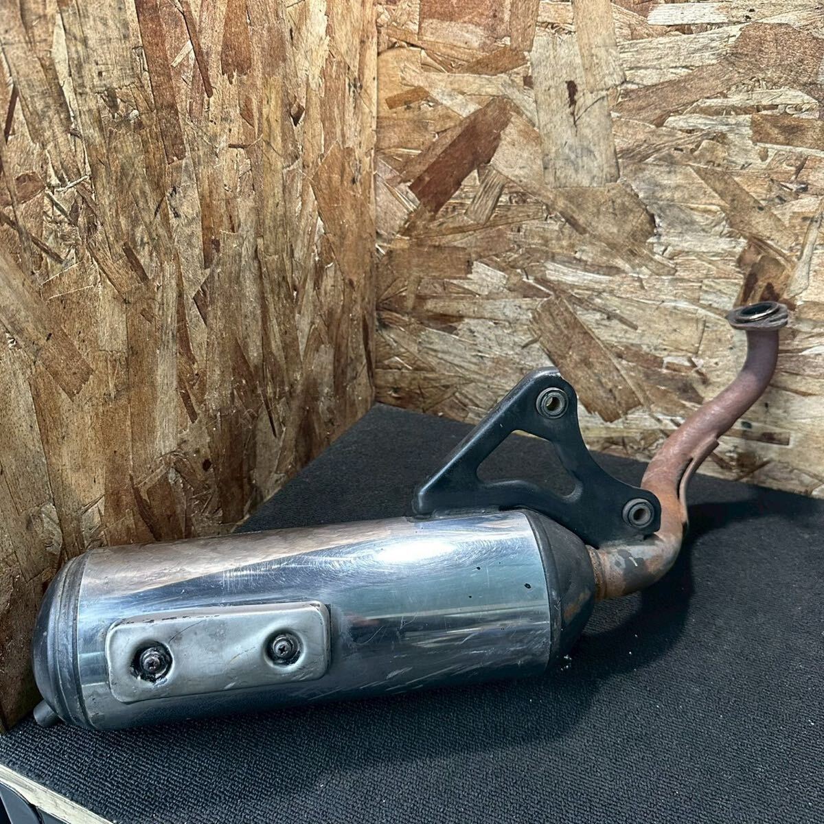 動画付A83 AF35 LIVE DIO ZX HONDA 純正 マフラー AF34拍卖