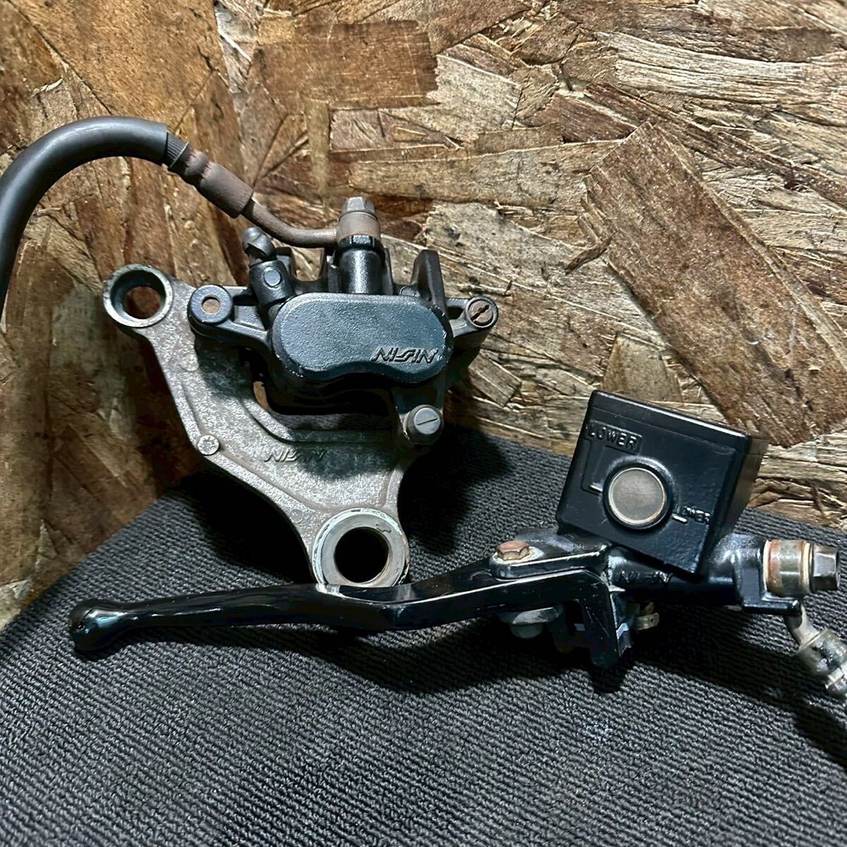 動画付A79 MF02 フュージョン HONDA 純正 フロントブレーキキャリパー マスター セット パット有り FUSION X SE 最終型拍卖