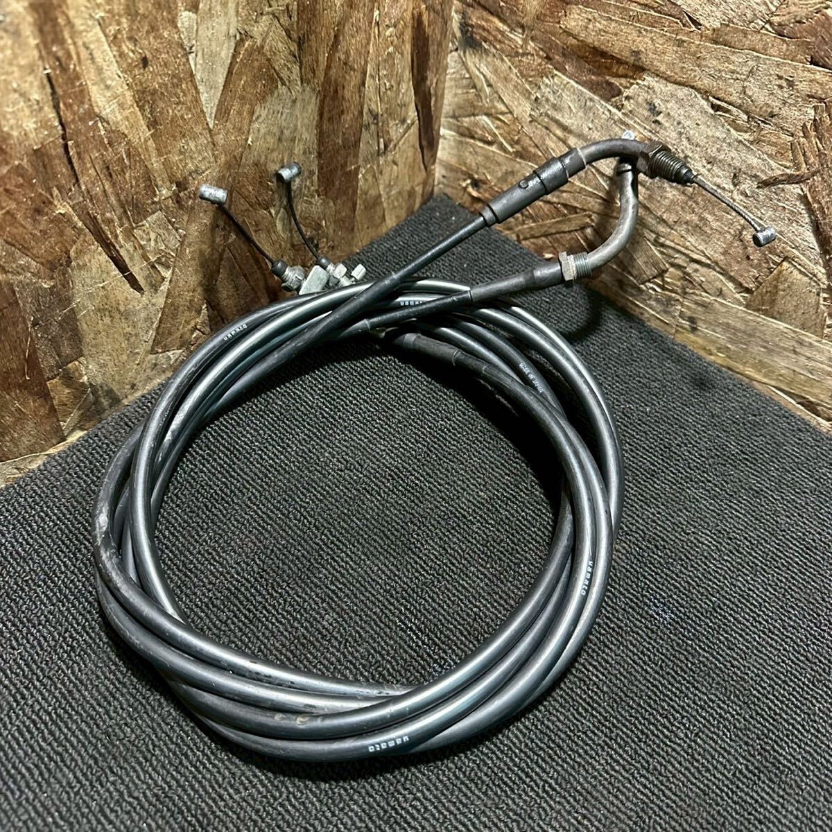 動画付A79 MF02 フュージョン HONDA 最終型 純正 スロットルワイヤー FUSION X SE 拍卖