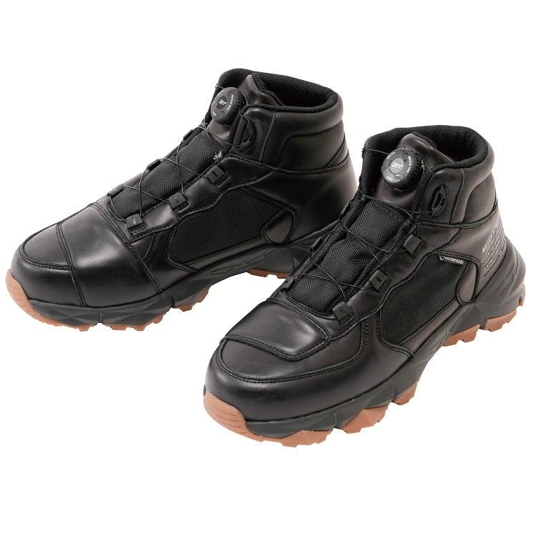 【在庫あり 即納】28.0cm(US10) AVIREX アヴィレックス AV2290 DISASTER ディザスター シューズ BLACK/BLACK 防水仕様拍卖