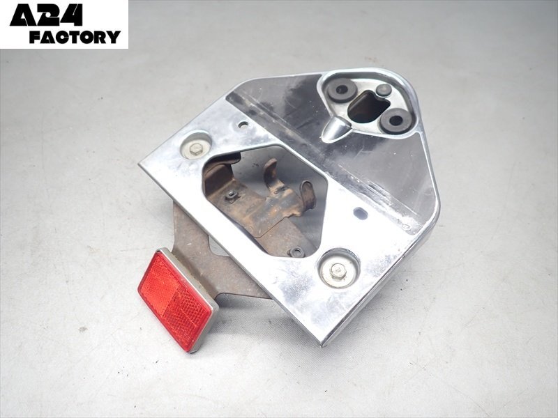 D1R7-0529 カワサキ エストレヤ ナンバーホルダー 反射板 純正 【BJ250A-003*** 1992年式 キャブ車 動画有】拍卖